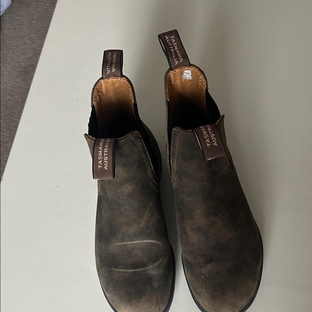 Blundstone Dark Brown Chelsea Ankle Boots